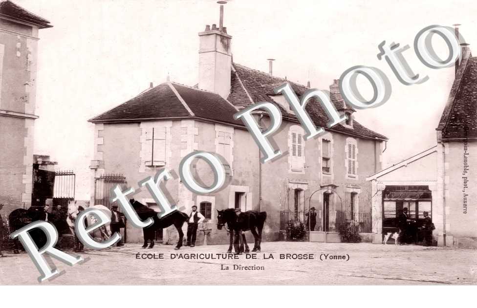 école d'agriculture de La Brosse. La direction