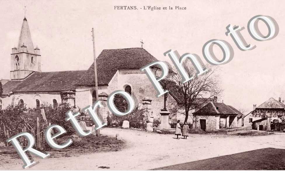 l'église et la place