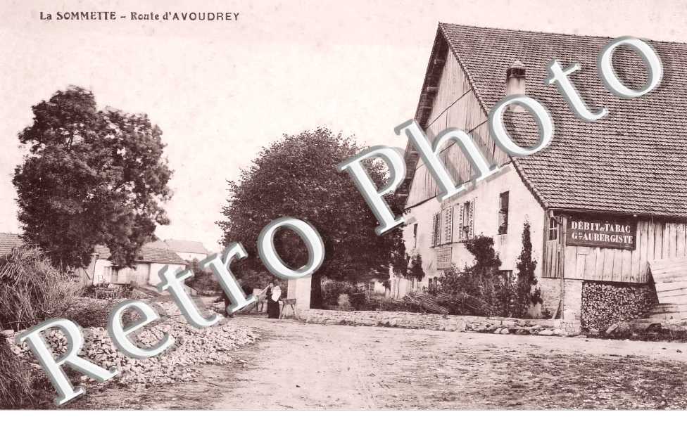 la route d'Avoudrey