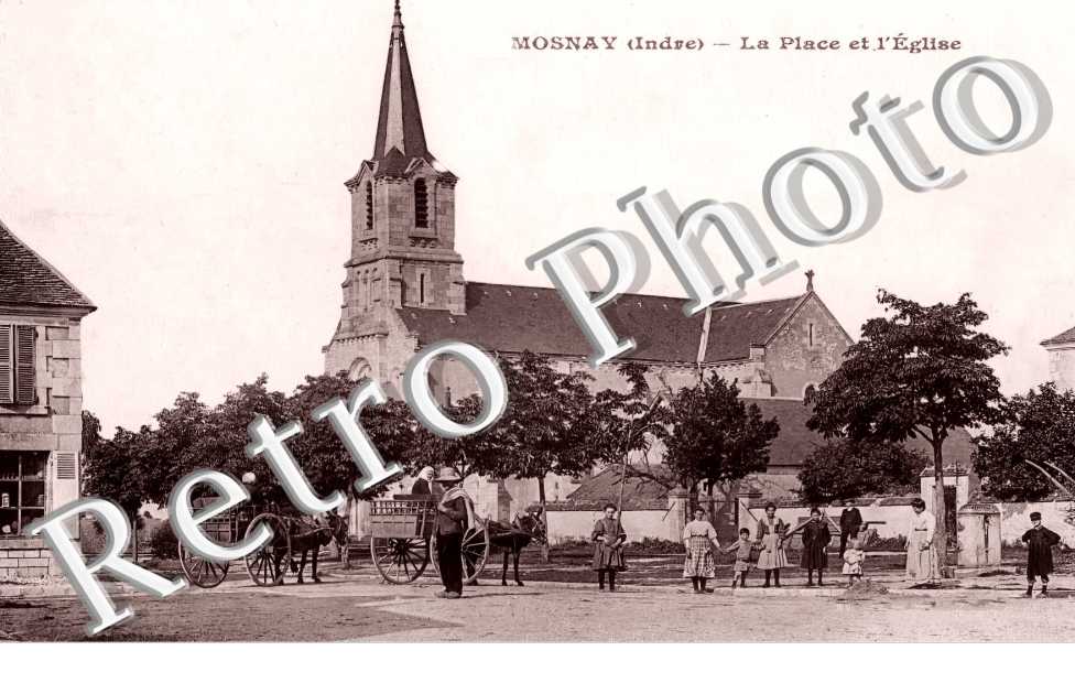 la Place et l'église