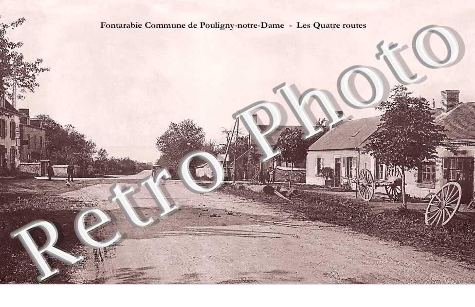 Fontarabie. Les Quatre routes