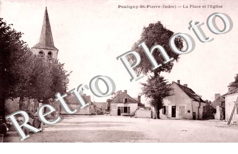 la Place et l'église