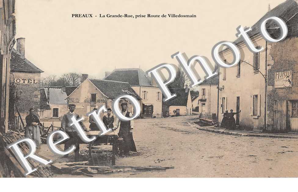 la grande rue, prise route de Villedosmain