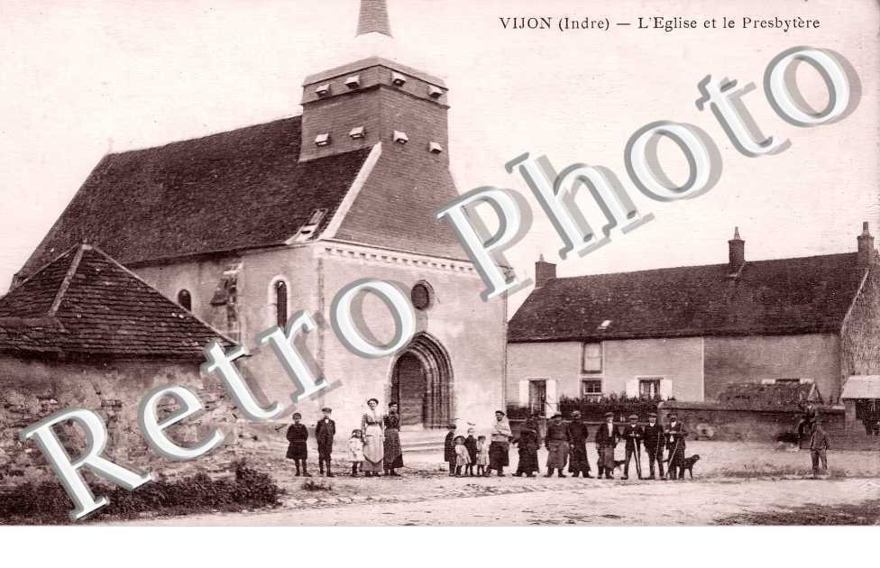 l'église et le presbytère