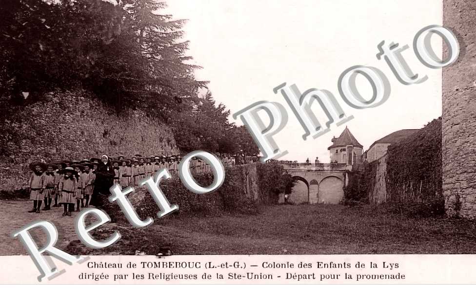 Château de Tombebouc. Colonie des enfants de la Lys