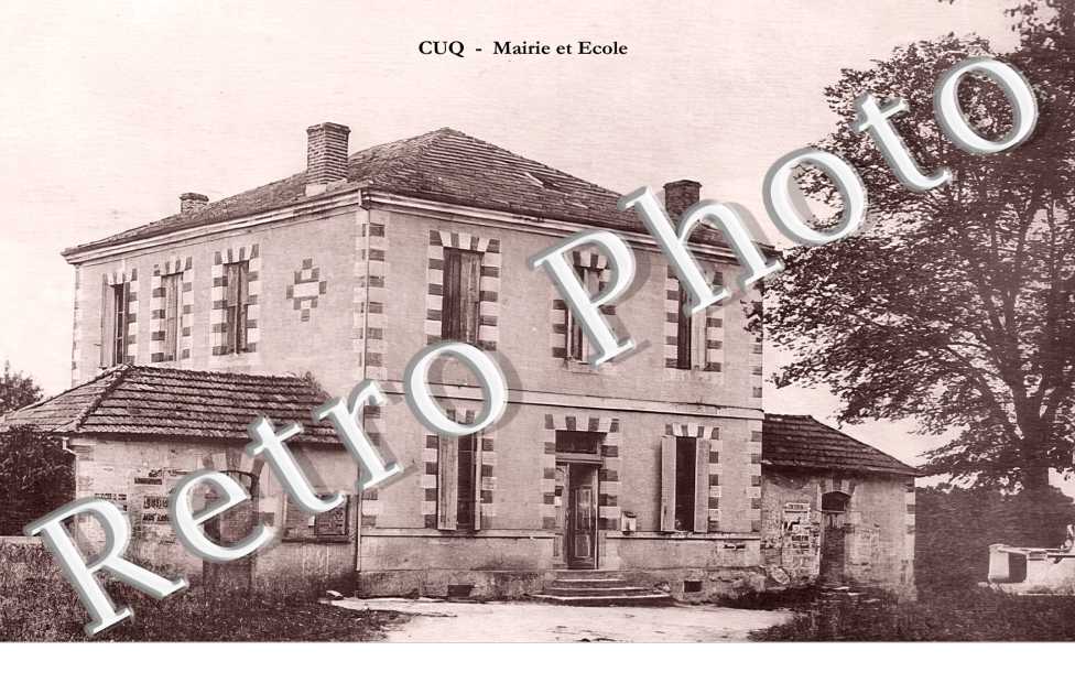 mairie et école