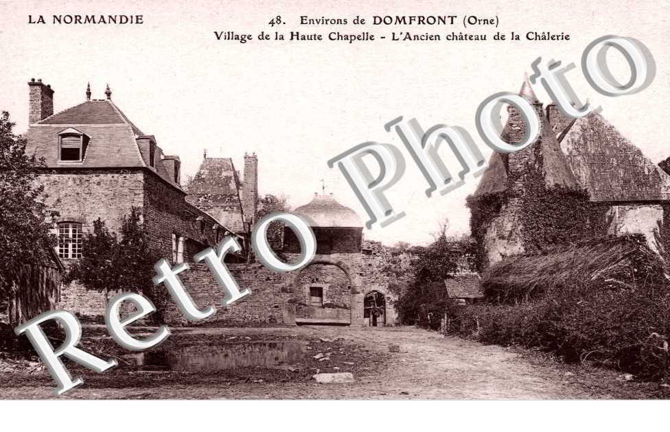 L'ancien château de la Châlerie.