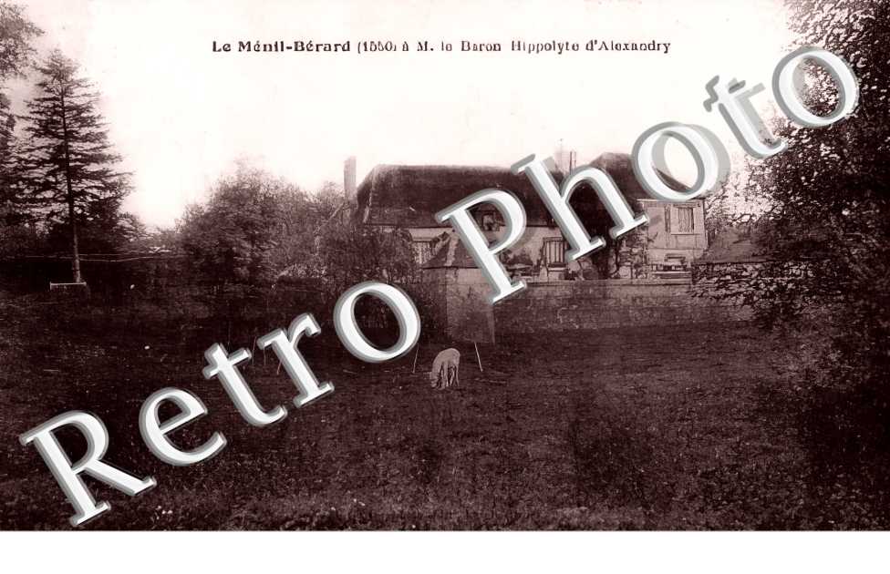 propriété de M. le Baron Hipppolyte d'Alexandry