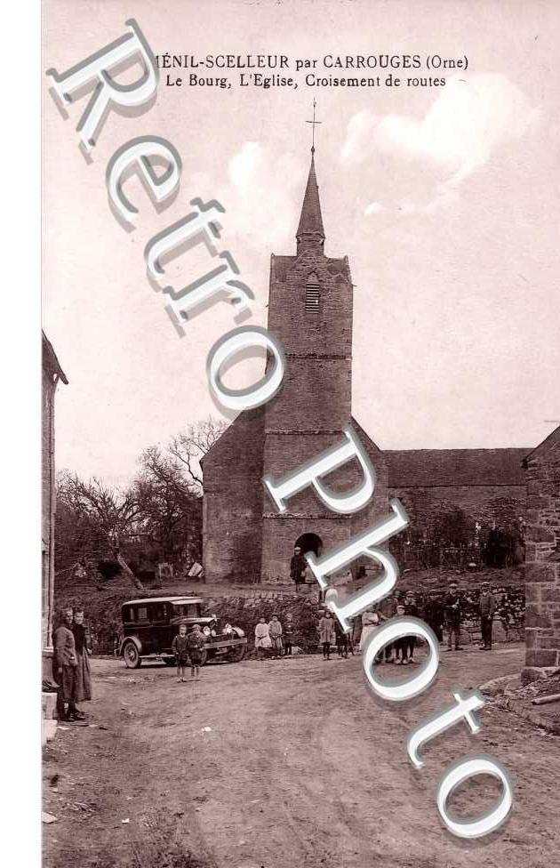 le bourg, l'église