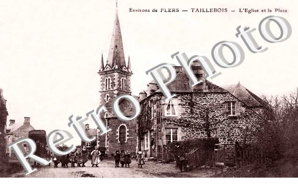 l'église et la place