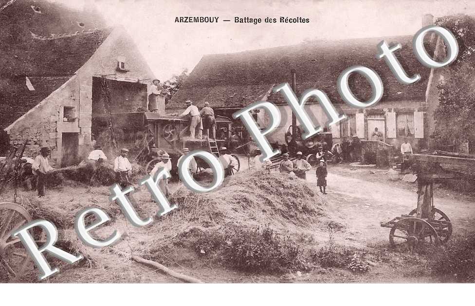 battage des récoltes