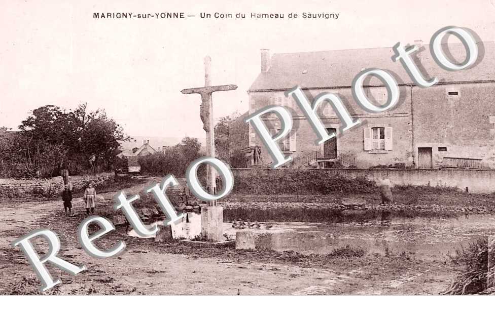 un coin du hameau de Sauvigny