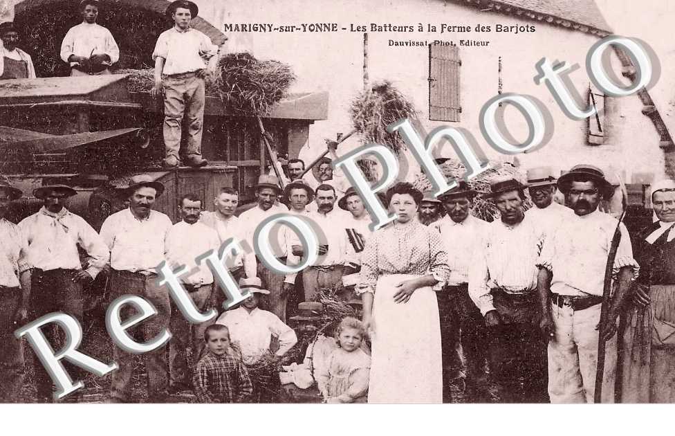 Les batteurs à la ferme des Barjots