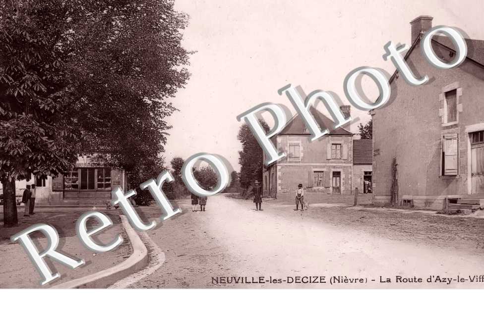 la route d'Azy-le-Viff