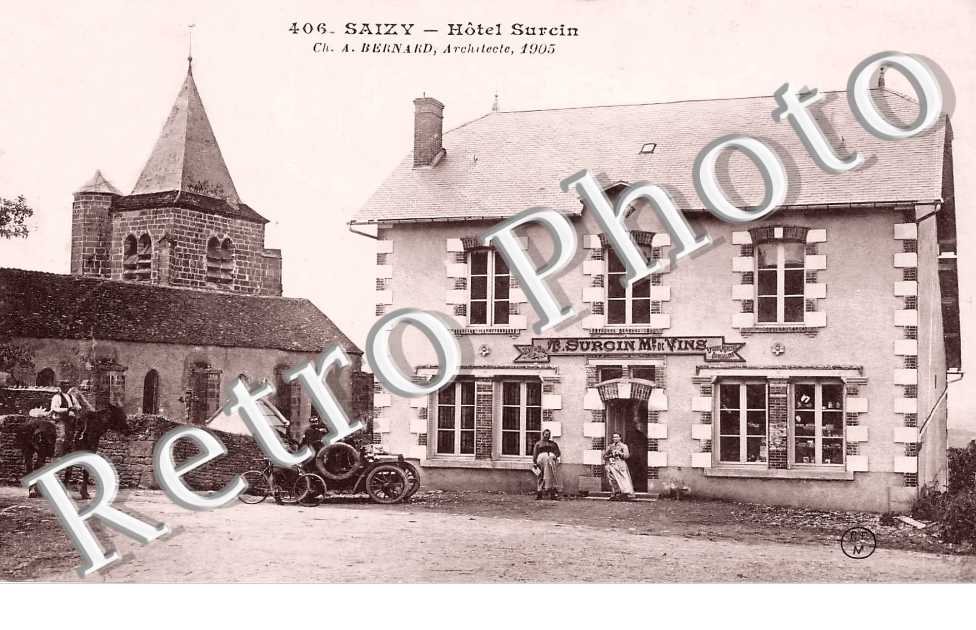 Hôtem Surcin. Ch. A. Bernard, achitecte 1905