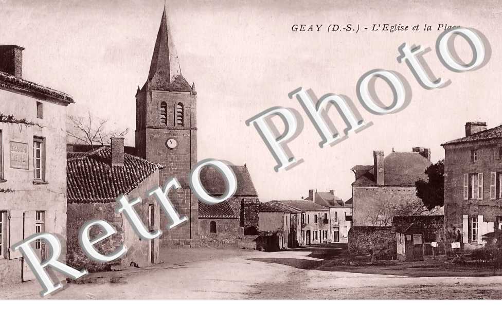 l'église et la place