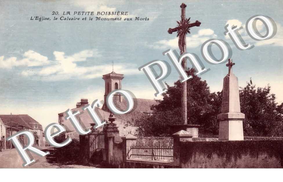 l'église, le calvaire