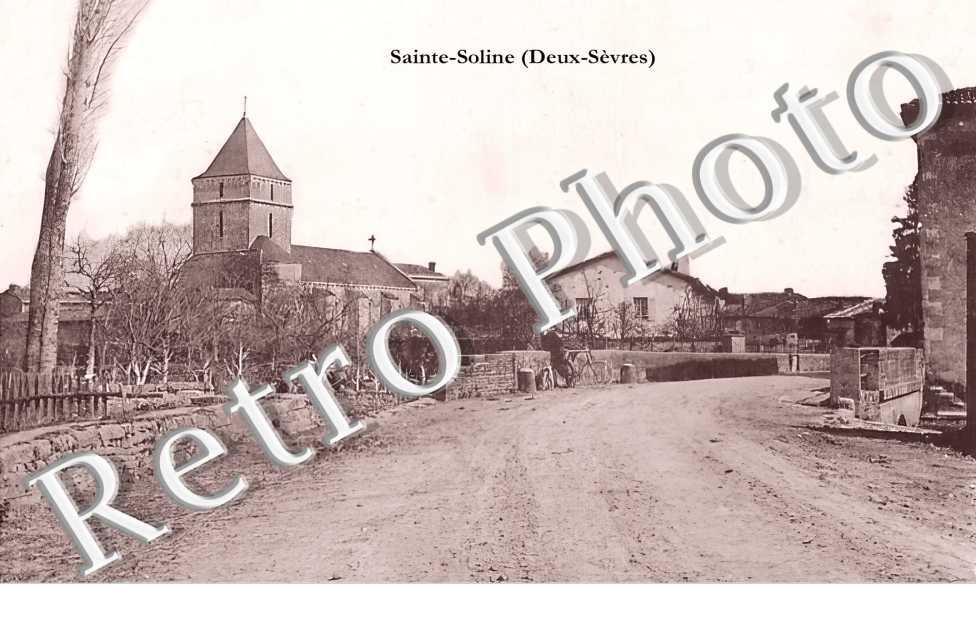 l'entrée du bourg