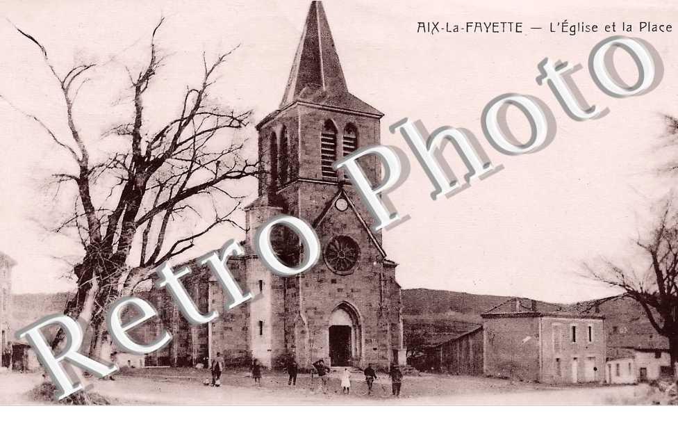 l'église et la place