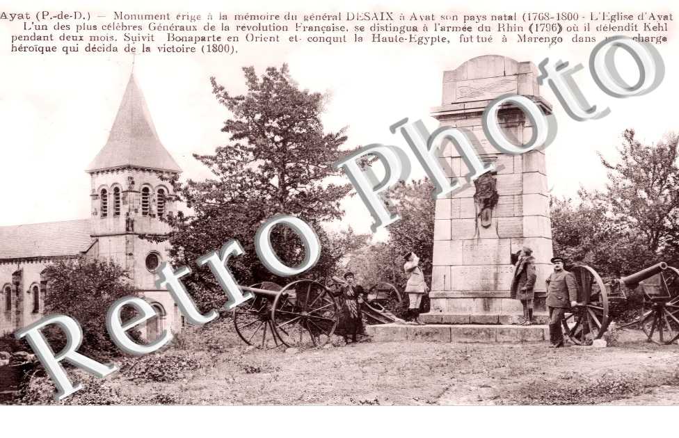Monument érigé à la mémoire du général Desaix