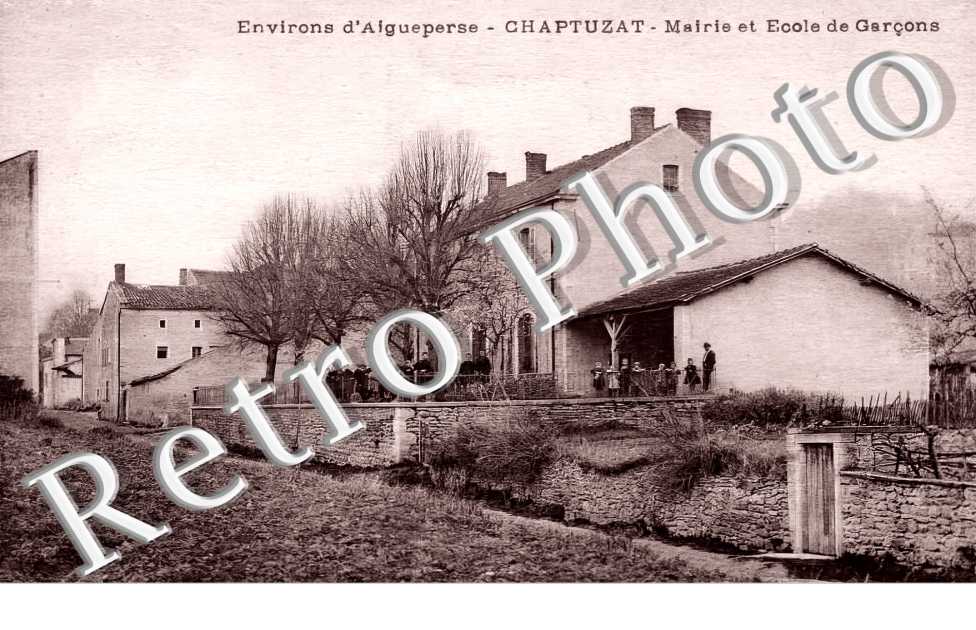 mairie et école de garçons