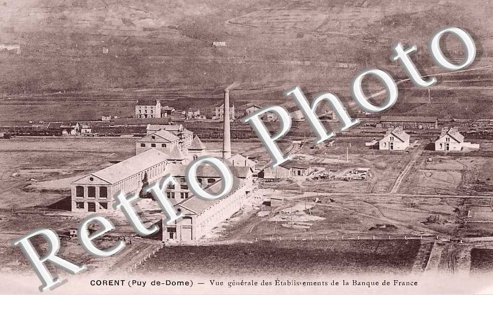 vue générale des Etablissements de la Banque de France
