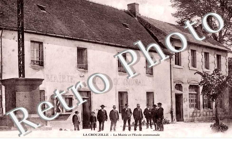 la mairie et l'école communale
