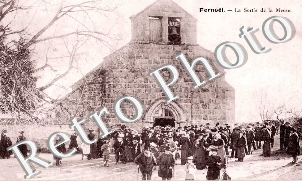 la sortie de la Messe