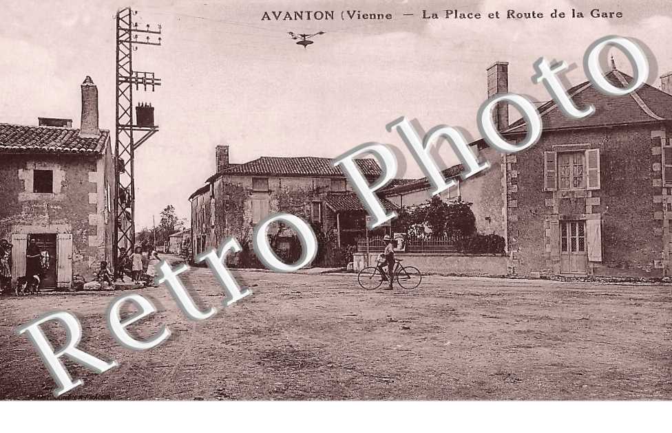 la place et route de la gare