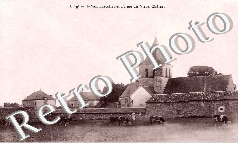 l'église et ferme du vieux château