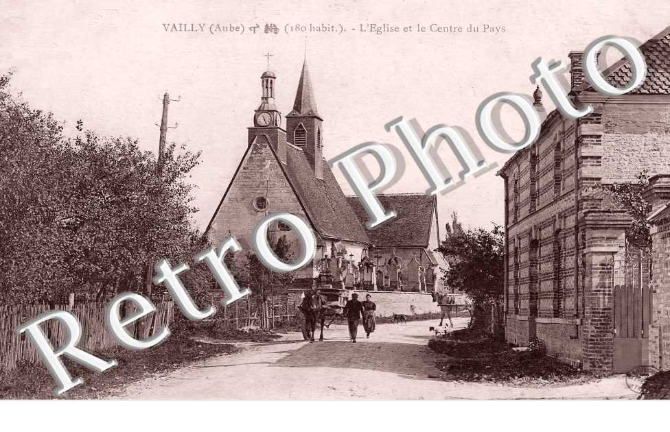 l'église et le centre du pays