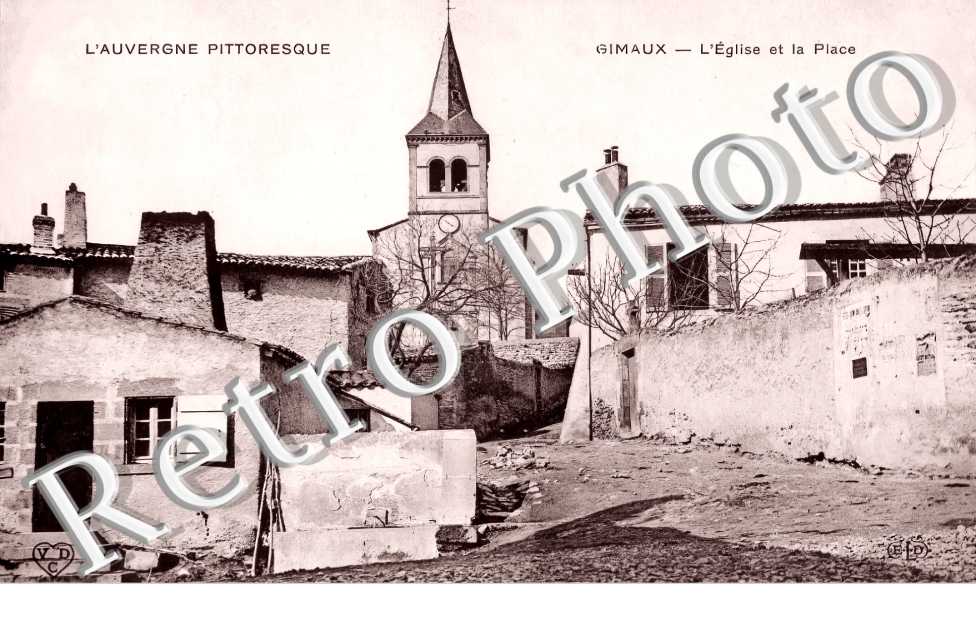 l'église et la place