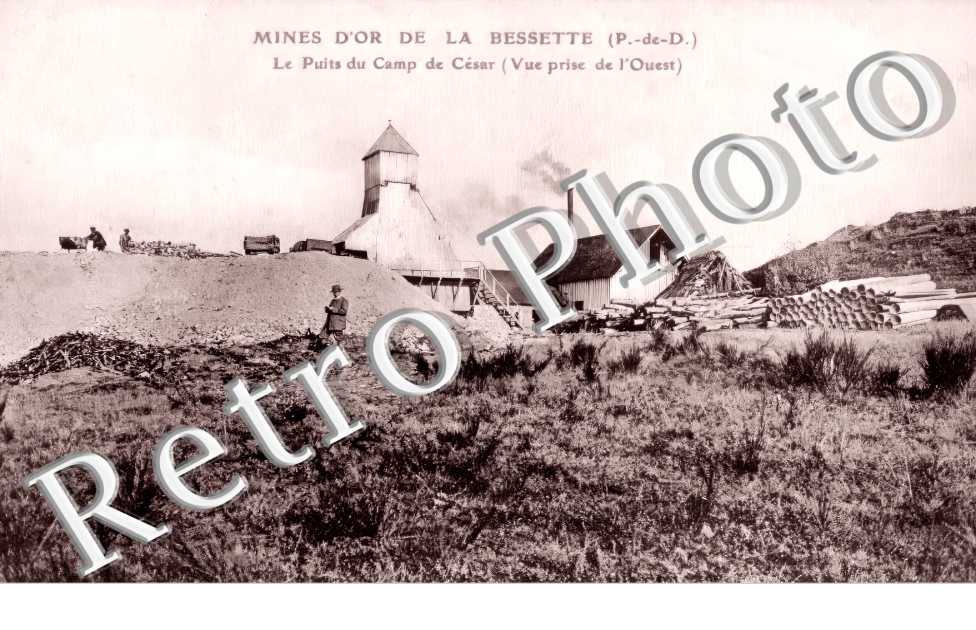Mines d'Or. Le puis du Camp de César