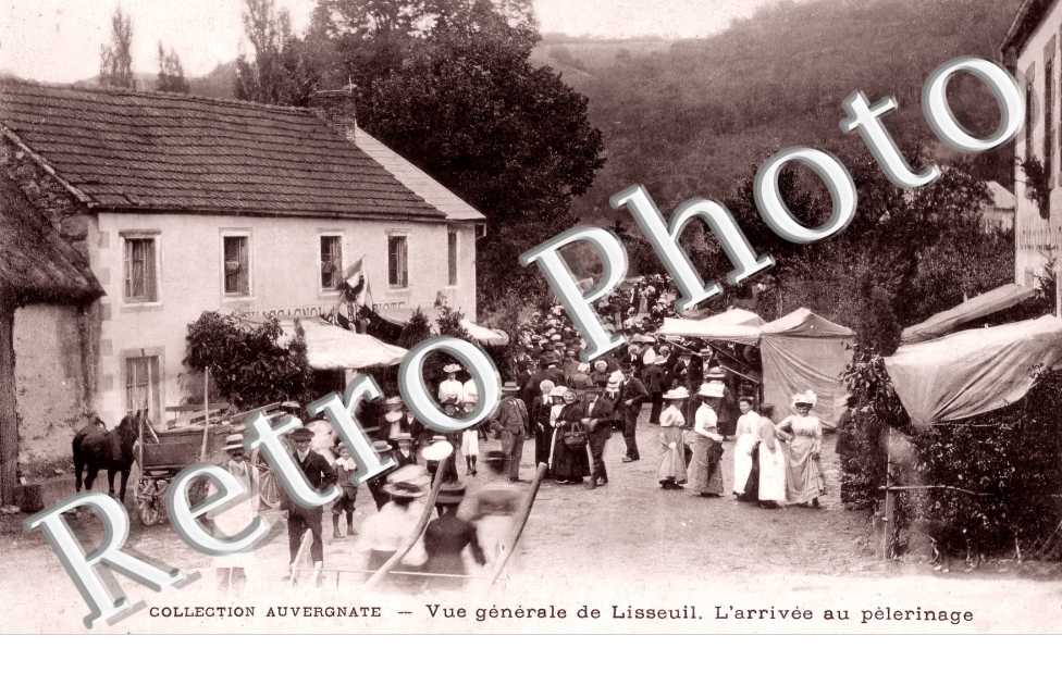 l'arrivée au pélerinage