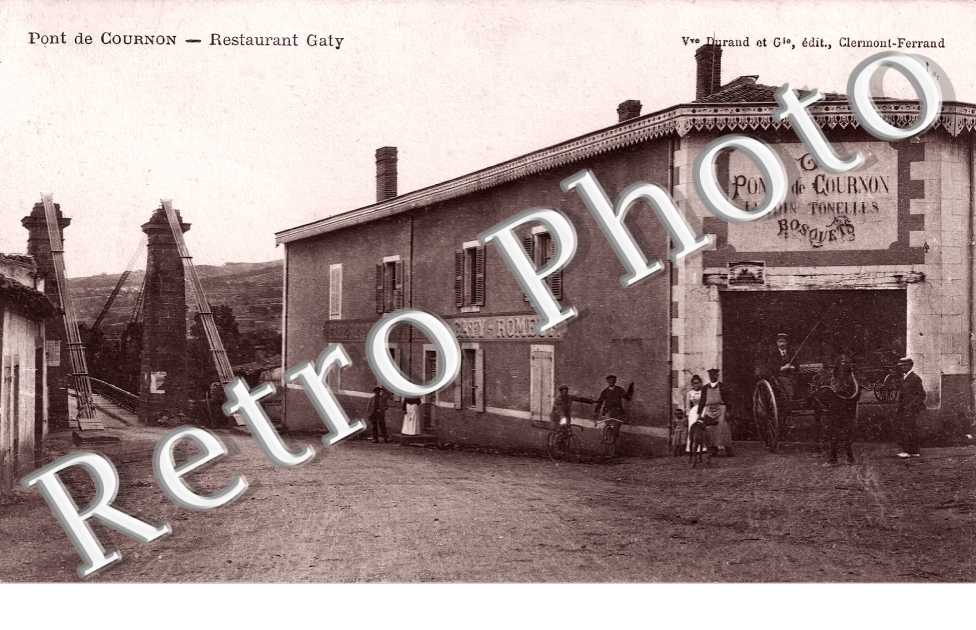 Pont de Cournon. Restaurant Gaty
