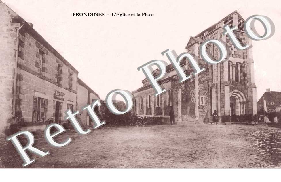 l'église et la place