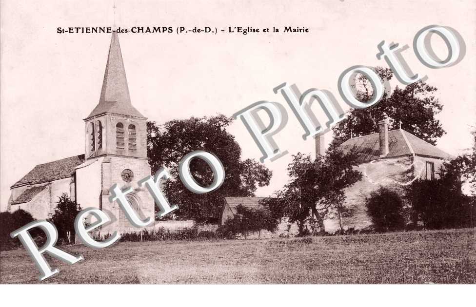 l'église et la Mairie