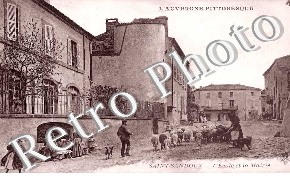 l'école et la mairie