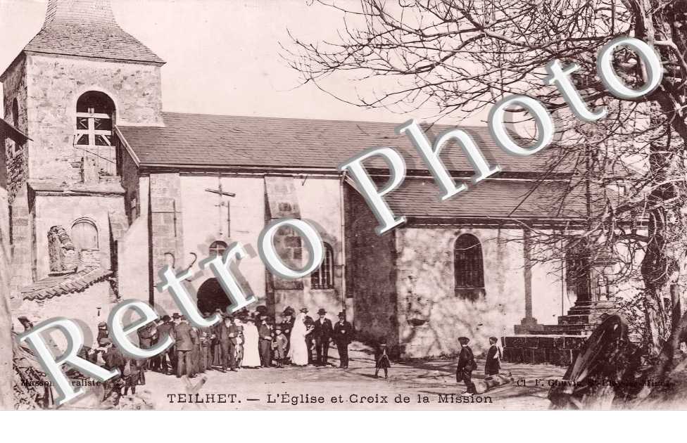 l'église et Croix de Mission