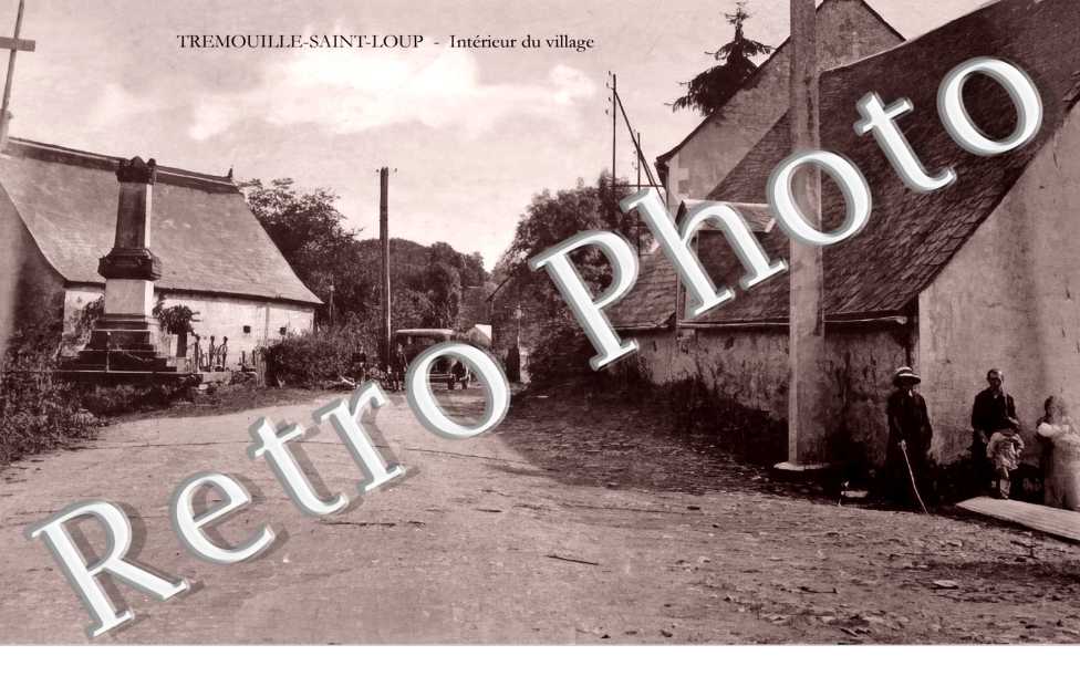 Intérieur du village
