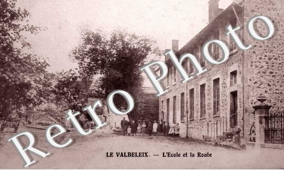 l'école et la route