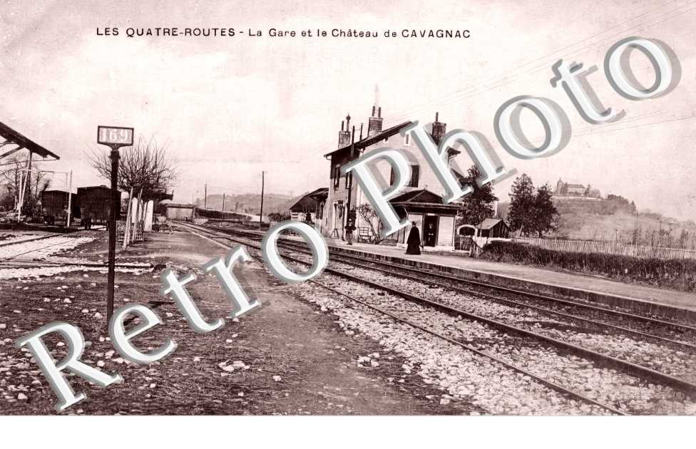 la gare et le château