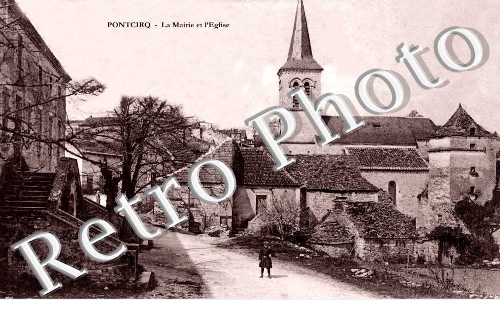 la mairie et l'église