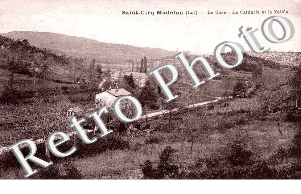 la gare. La Carderie et la Vallée.