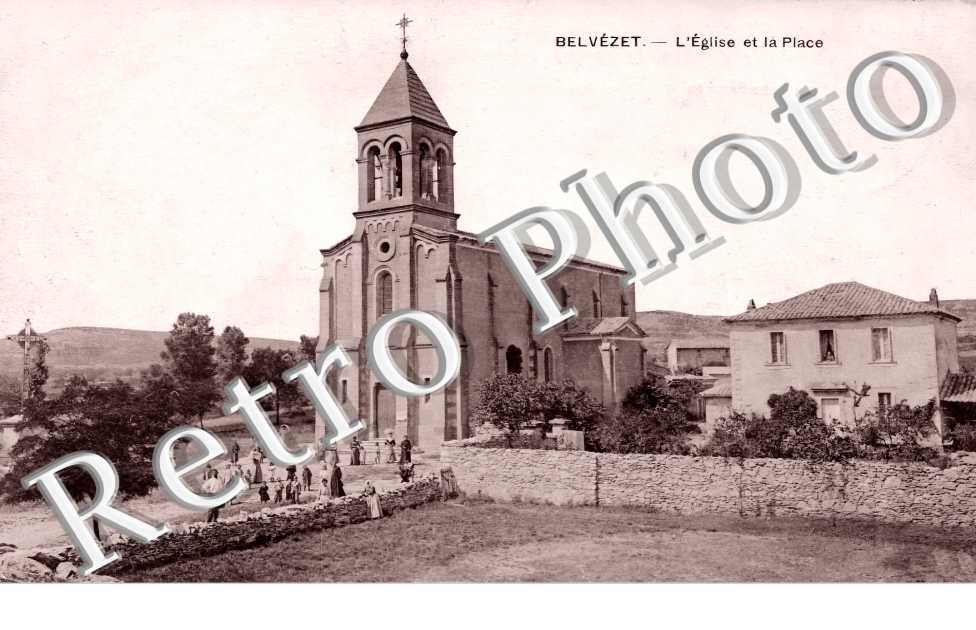 l'église et la place