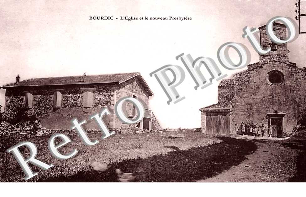 l'église et le nouveau presbytère