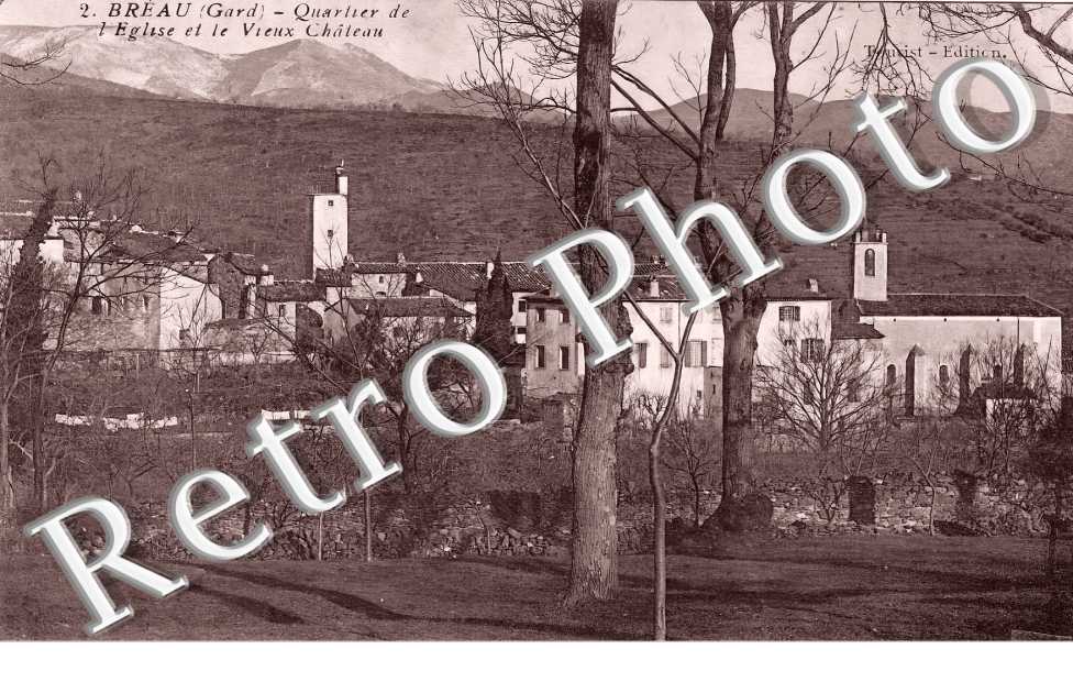 quartier de l'église et le vieux château