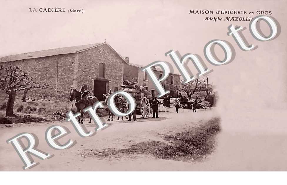Maison d'épcierie en gros Adolphe Mazollier