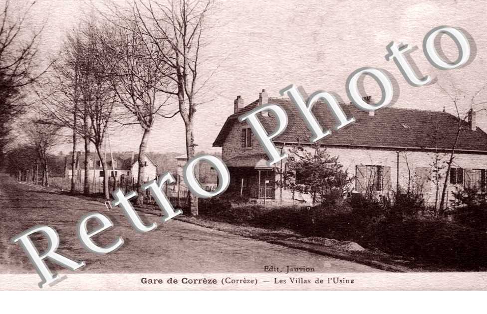 Gare de Corrèze.Les villas de l'Usine.