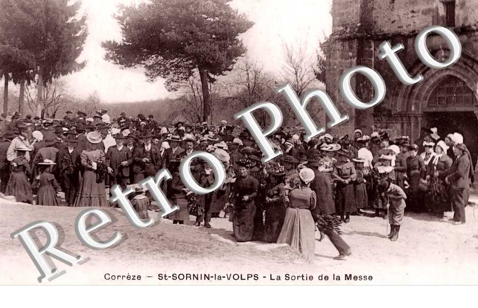 la sortie de la Messe